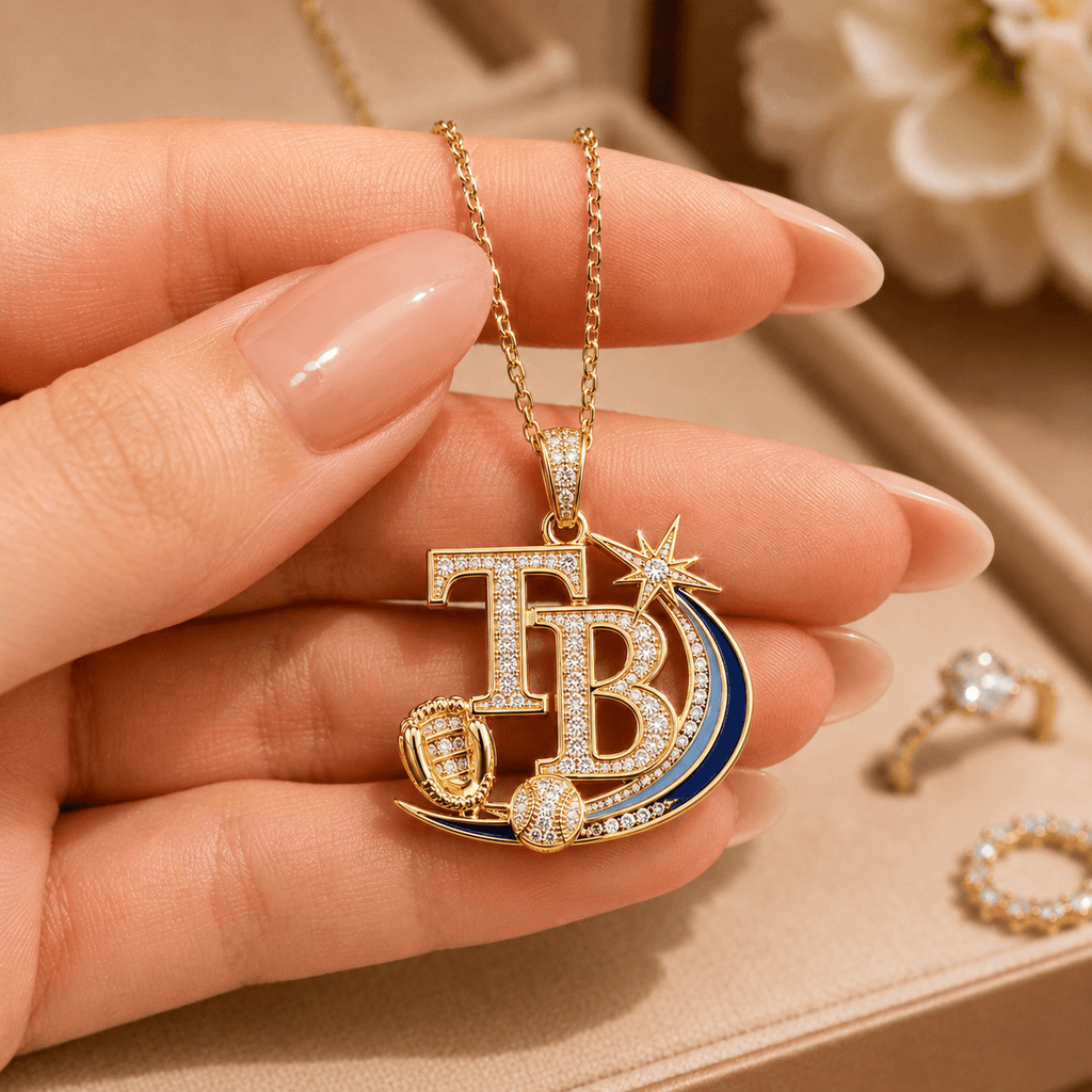 TPBR Solid Gold Chain with Diamond Pendant BMD