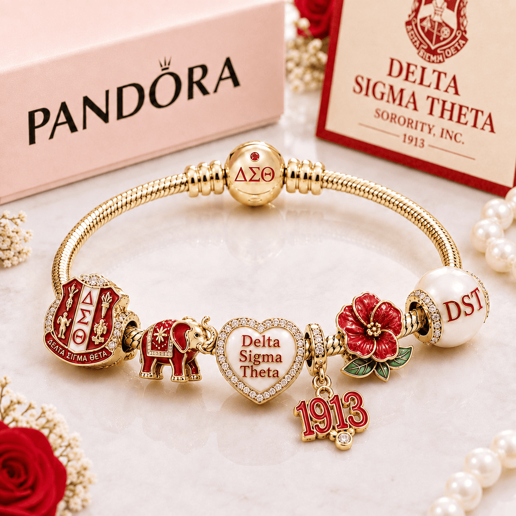 DSTT Gold Charm Bracelet Set BMD