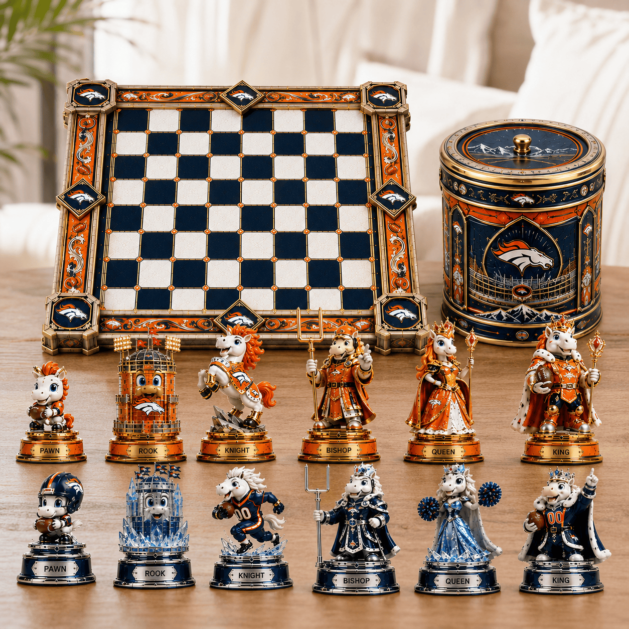 Premium DVBC Chess Set NTNA