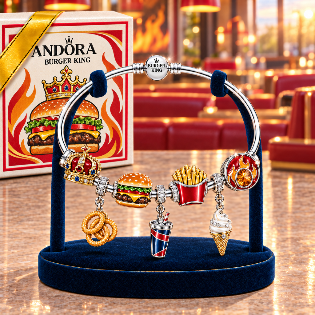 BGK Silver Charm Bracelet Set TMH