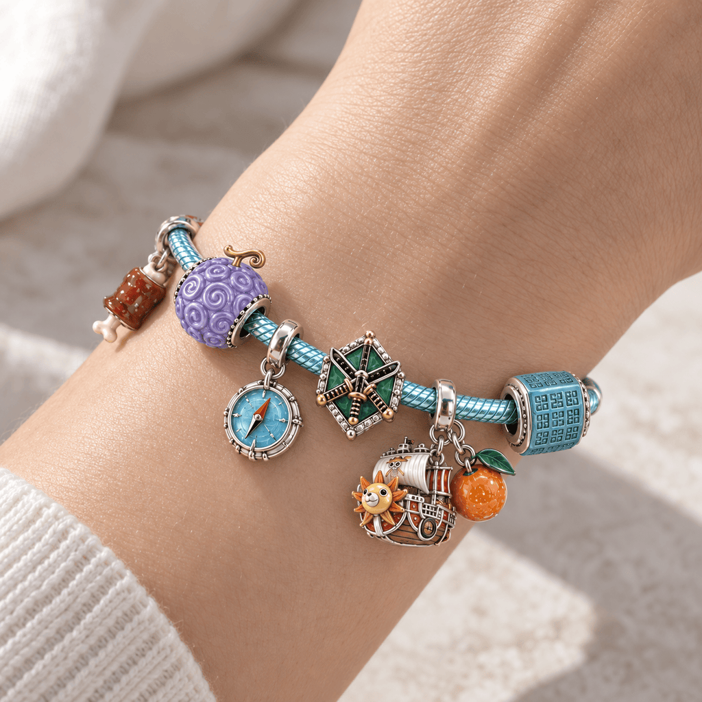 OPC Silver Charm Bracelet Set PTKL
