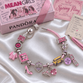 MGL Silver Charm Bracelet Set PTKL