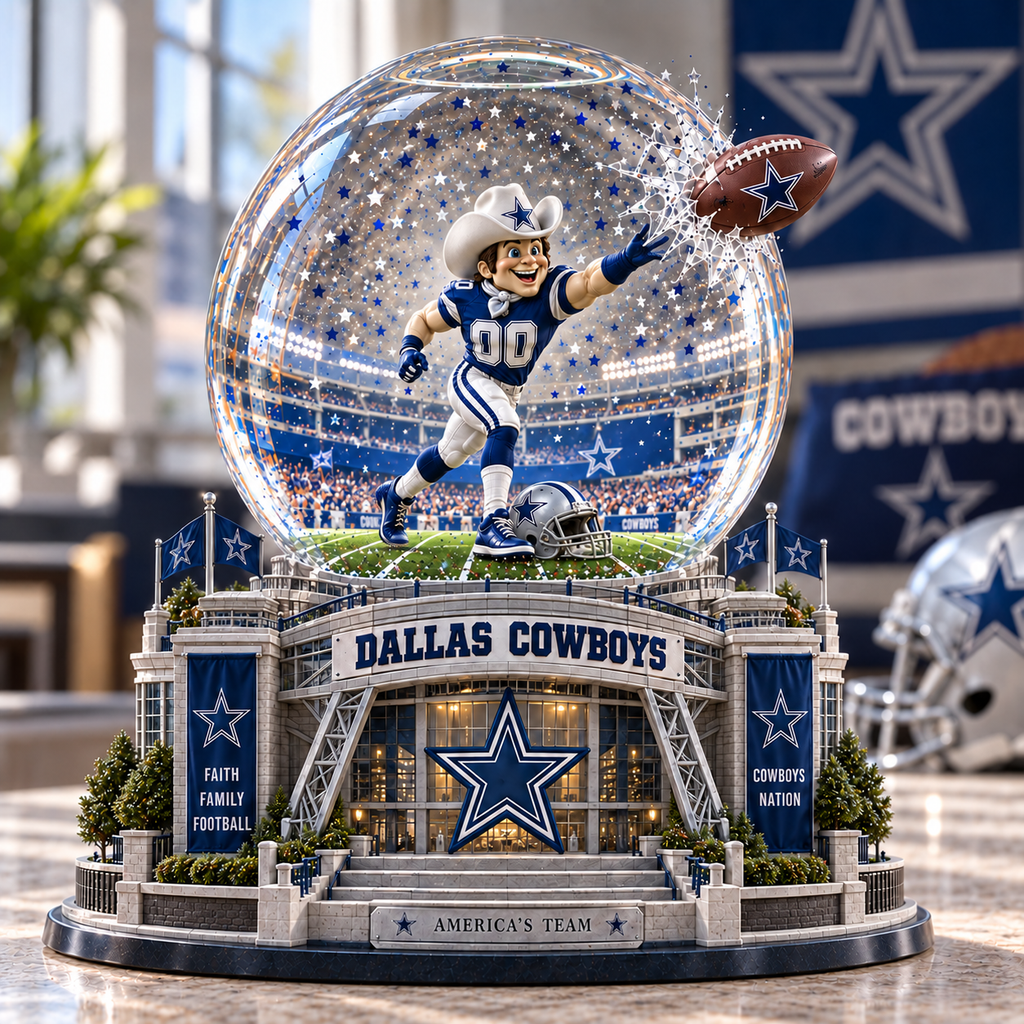 DLCB Premium Sculpted Collector Water Globe NTNA